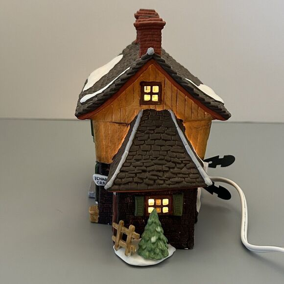 Dept 56 Sleepy Hollow Ichabod Crane's Cottage New England Village 5954-4 Vintage - Picture 8 of 12